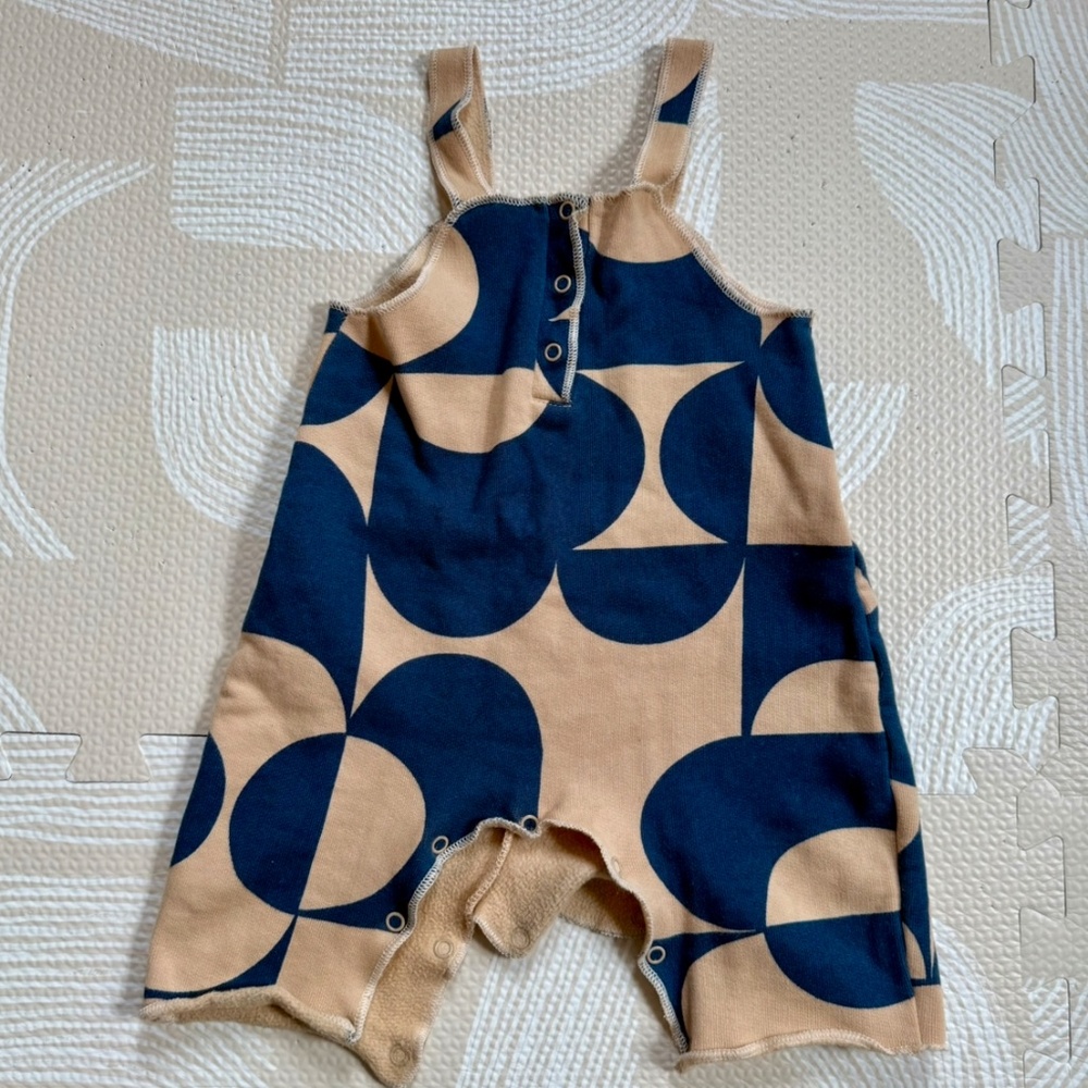 Organic Zoo Azulejos Overalls 0-3m